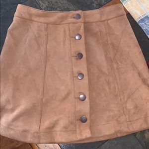 Forever 21 Suede Skirt